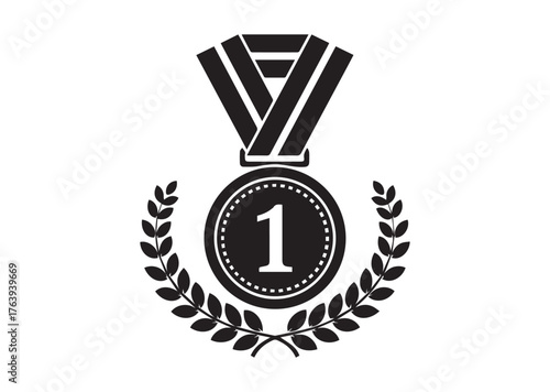 Award Badge Icon, Award Vector, Award Badge solid Vector