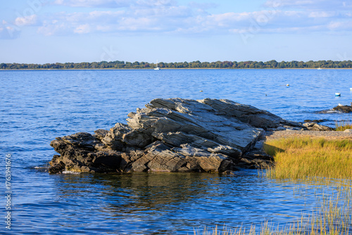coastline and rocks