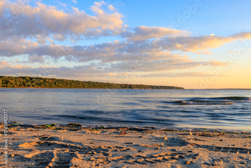 sunset at the beach