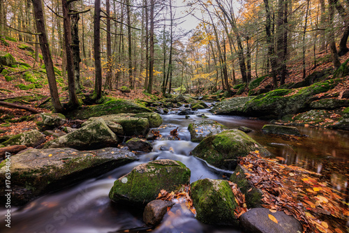 Ender's Falls stream with rocks