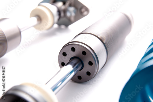 Rear View of Custom Shock Absorber Piston and Mount Assembly