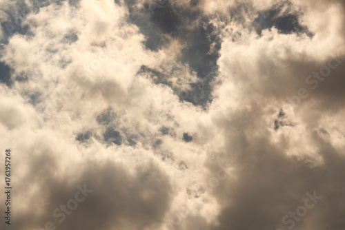 Fototapeta Naklejka Na Ścianę i Meble -  sunset sky with clouds