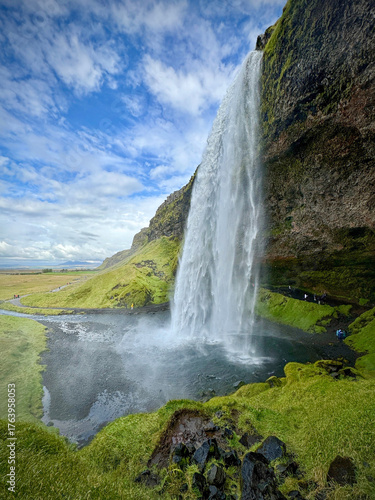 Seljalandsfoss Waterfall in South Iceland