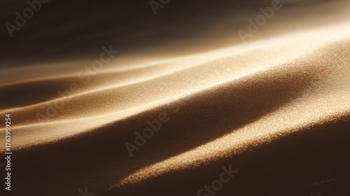 Fototapeta Naklejka Na Ścianę i Meble -  desert dunes with long shadows