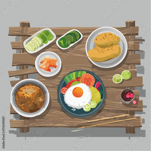 Indonesian traditional food