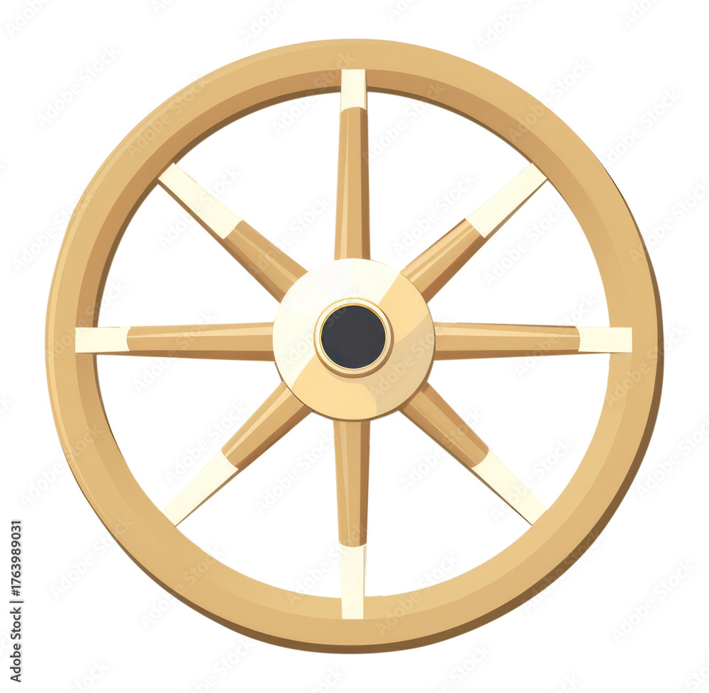 Obraz premium PNG Yacht wheel spoke transportation.