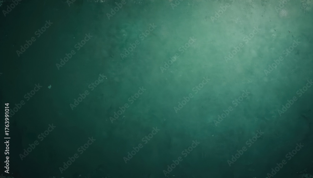 Fototapeta premium Jade color background with grunge texture. Green shades, dark hues. Grungy wallpaper, abstract design, textured, rough wall paper. Paint texture, stone look, artistic grunge for design.