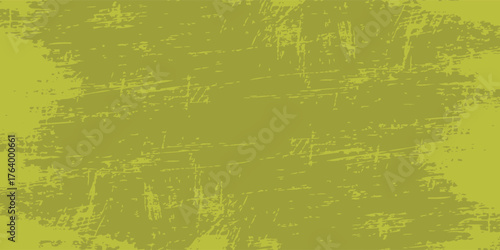 Abstract textured background with distressed olive green and lime green brushstrokes.