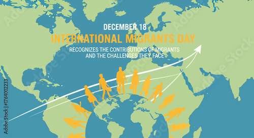 Celebrate International Migrants Day December 18th with a powerful message of global unity, diversity, and shared humanity, showcasing the positive impact of migration and cultural exchange