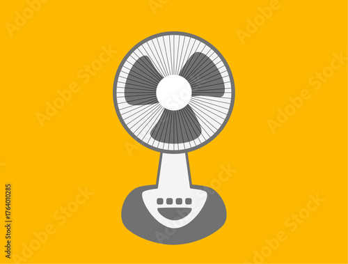 air conditioner fan vector illustration
