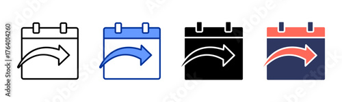 Tomorrow icon sheet multiple style collection