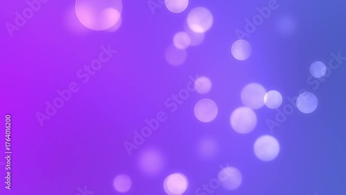 Abstract Bokeh Lights on a Gradient Background.