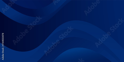 Experience the modern elegance of the abstract gradient wave background. Its dark blue waves create a captivating atmosphere for websites, social media, advertising, and presentations
