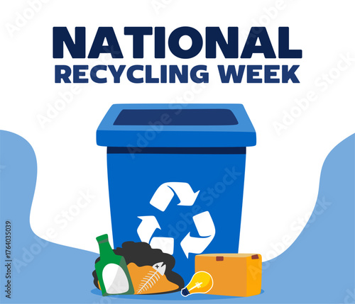 national recycling week for better waste recycling