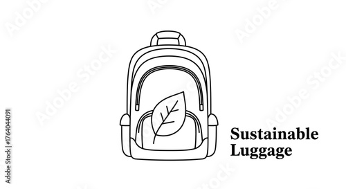 Sustainable Travel Icon Set