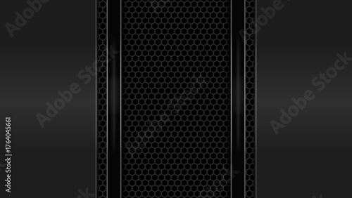 Wallpaper Mural Metallic abstract dark background Torontodigital.ca