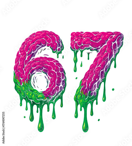 67 Six Seven 6-7 Toxic Brain Drip 