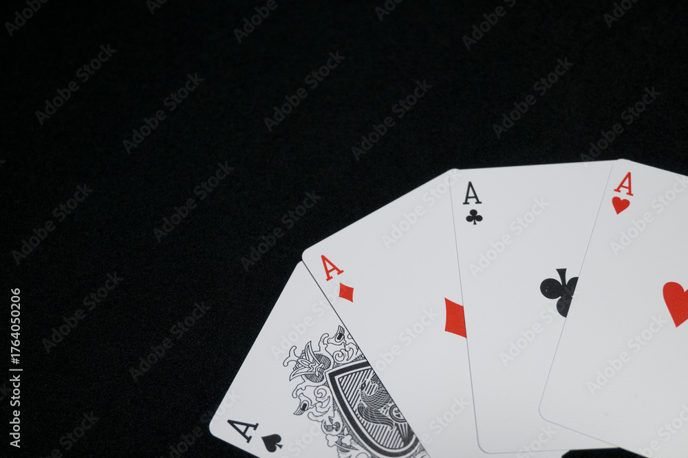 Obraz premium トランプのエース