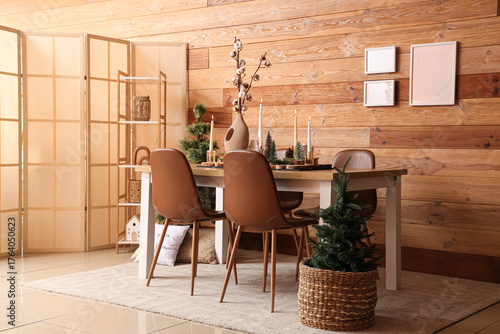 Interior of room with dinin...