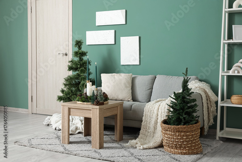 Interior of living room wit...