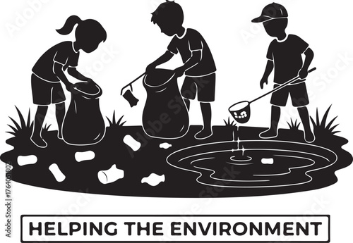 Act of Kindness: A Child Offering a Jacket to Another, Symbolizing Empathy, Support, and Charitable Aid