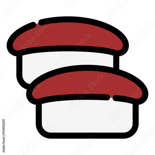 tuna sushi icon