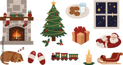 Festive Christmas Elements Collection