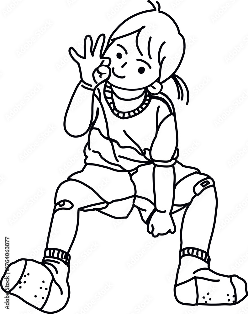 Fototapeta premium 아이