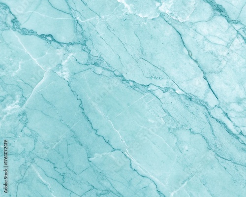 High-Resolution Aqua Blue Marble Texture: Elegant Veined Stone Background