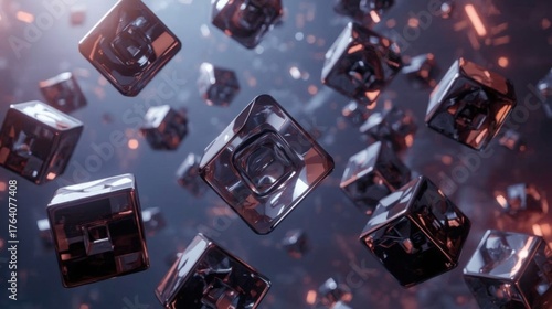 Creative workspace with modern technology 242