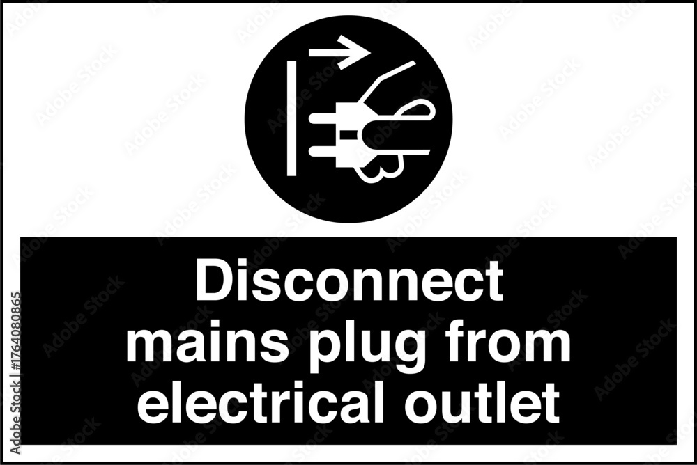 Obraz premium 029 Mandatory Disconnect Main...