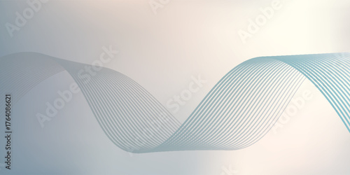 Empty gray background. Blurred vintage texture. Blurred grunge illustration. Warm light, with subtle wavy lines. Perfect for a modern setting.