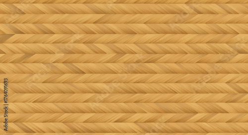 Herringbone pattern of wooden planks creates a textured background for design projects