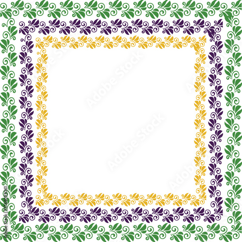 Beautiful colorful flower art and mandala vector design