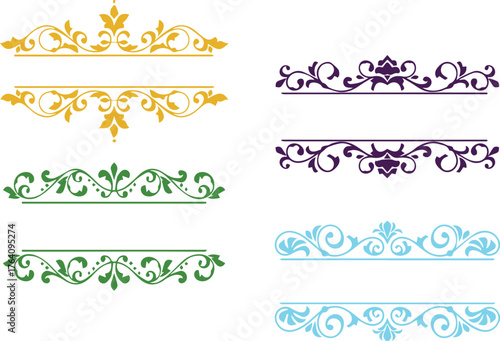 Beautiful colorful flower art and mandala vector design