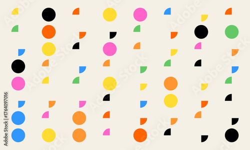 Dynamic abstract geometric scatter pattern vector design background