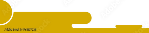 bottom page border. abstract golden graphic element