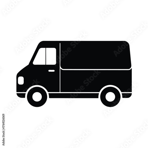 Van Delivery Icon Vector Illustration