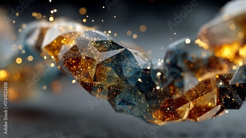 Translucent Polygon Helix Drift/透明ポリゴンヘリックス漂流5