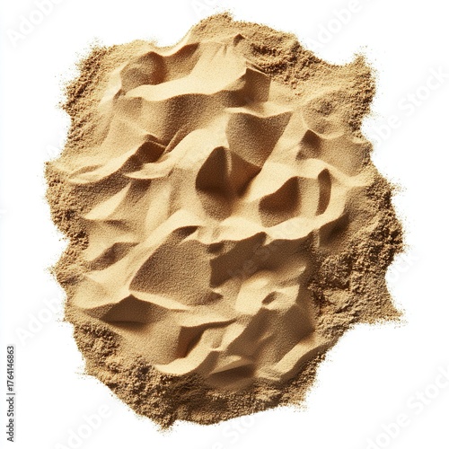 Natural Pile of Sand Texture Background Concept for Design