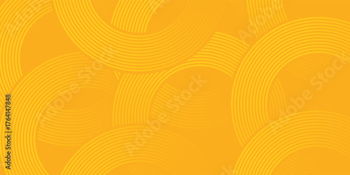 Pasta background, spaghetti abstract geometric pattern. Macaroni yellow poster.