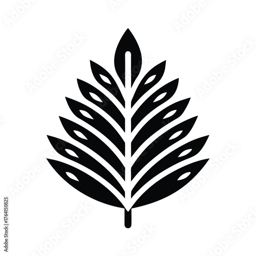 Hornwort Icon Vector Illustration
