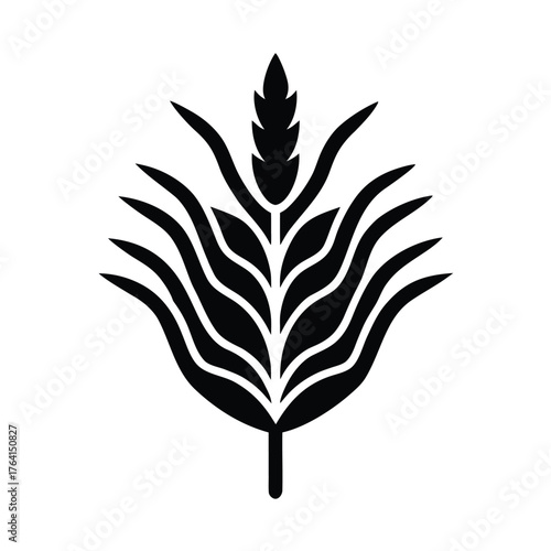 Quillwort Icon Vector Illustration