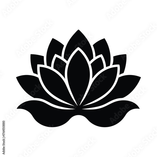 Water Lettuce Icon Vector Illustration