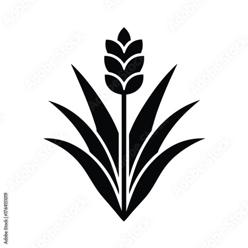 Pickerelweed Icon Vector Illustration