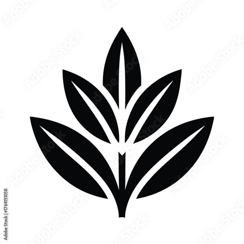 Rush Plant Icon Vector Illustration