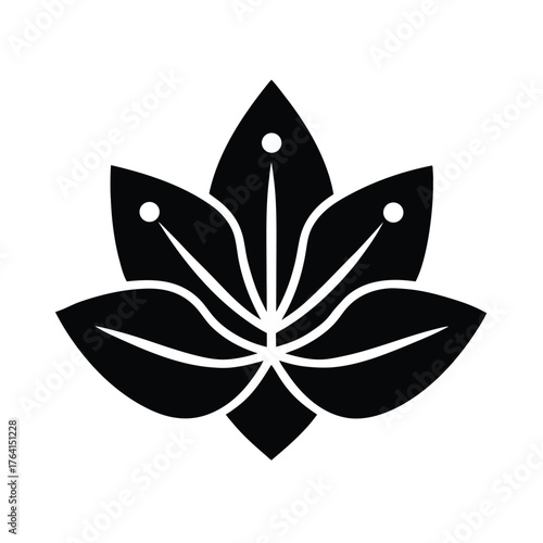Water Primrose Icon Vector Illustration