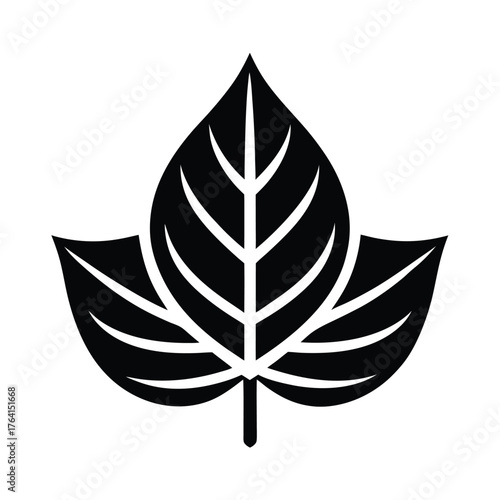 Water Violet Leaf Icon Vector Illustration