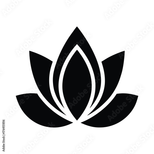 Water Lily Seed Icon Vector Illustration