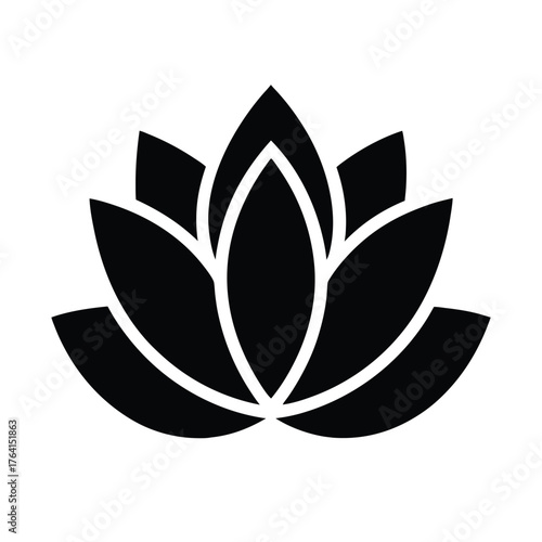Pink Lotus Seed Icon Vector Illustration